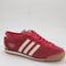 adidas Italia 70s Trainers Red Cream White Silver Metallic UK Size 6