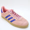 adidas Gazelle Trainers Semi Pink Spark Lucid Blue Pure Sulfur UK Size 5.5