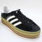 adidas Gazelle Bold W Black White White Gum Trainers UK Size 5