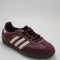 adidas Samba OG Trainers Snake Print Maroon Cream White Gold Metallic UK Size 4.5