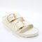 Womens BIRKENSTOCK Arizona Big Buckle Sandals Eggshell Eva UK Size 5.5 EU39