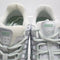 Odd sizes - Nike P-6000 Metallic Silver Steam White Black UK Sizes Right 6/Left 5