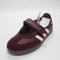 adidas Samba Jane Ballet Trainers Maroon Cream White Gold Metallic UK Size 4