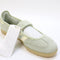 adidas Samba Jane Ballet Trainers Halo Green Warm Vanilla Gold Metallic UK Size 5.5