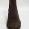 Womens OFFICE Annabella Square Toe Leather Block Heel Boots Brown Suede UK Size 5