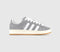 adidas Campus 00'S Trainers Grey White Off White UK Size 4