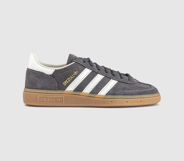 adidas Handball Spezial Trainers Grey Strata Offwhite Gum UK Size 11