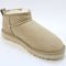 Womens UGG Classic Ultra Mini Boots Sand UK Size 5