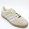 adidas Gazelle Indoor Trainers Wonder Beige Halo Blue Gum UK Size 5.5