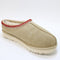 Womens UGG Tasman II Slippers Sand Dark Cherry UK Size 6