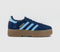 adidas Handball Spezial Bold Trainers Night Indigo Clear Sky Gum UK Size 5