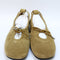 Womens ALOHAS Rosalind Ballet Pumps Tan Suede UK Size 4