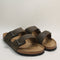 Mens BIRKENSTOCK Arizona Two Strap Sandals Faded Khaki Oiled Leather UK Size 9.5 EU44