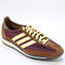 adidas SL 72 Trainers Maroon Almost Yellow Preloved Brown UK Size 5.5