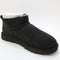 Womens UGG Classic Ultra Mini Boots Black UK Size 8