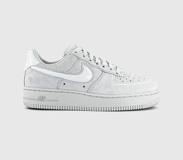 Nike Air Force 1 07 Trainers Off White Off White Light Smoke Grey UK Size 6
