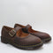 Womens Dr. Martens Floral Maryjanes Dark Brown Crazy Horse UK Size 7