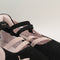 PUMA Speedcat Ballet Pumps Puma Black Mauve Mist UK Size 4