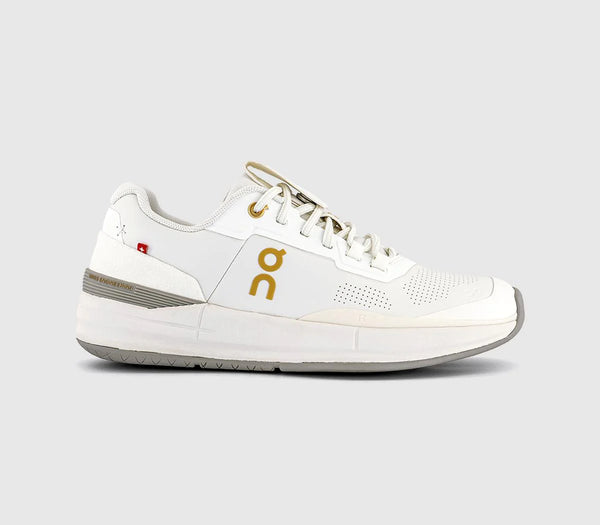 ON Roger Pro Ace Trainers Ivory Fog UK Size 8