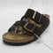 Womens BIRKENSTOCK Arizona Two Strap Sandals Suede Mocca UK Size 4.5 EU37