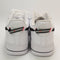 Nike Air Force 1 07 Trainers White Black Bright Crimson UK Size 9