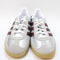 adidas Gazelle Indoor Trainers Silver Metallic Shadow Red Gum UK Size 7