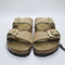 Womens BIRKENSTOCK Arizona Big Buckle Sandals Sandcastle Nubuck UK Size 7 EU40