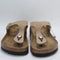 Womens BIRKENSTOCK Toe Thong Soft Footbed Sandals Sandcastle Nubuck UK Size 4.5 EU37