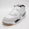 Nike Air Jordan 4 RM Trainers White Black Neutral Grey Gum Med Brown UK Size 7.5