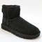 Womens UGG Classic Mini II Boots Black Suede UK Size 3