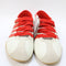 adidas Tokyo Mary Jane Trainers Cream White Red Gold Metallic UK Size 4.5