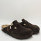 Womens BIRKENSTOCK Boston Clogs Mocca Suede UK Size 7 EU40