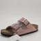 Womens BIRKENSTOCK Arizona Two Strap Sandals Pink Clay Suede UK Size 4.5 EU37