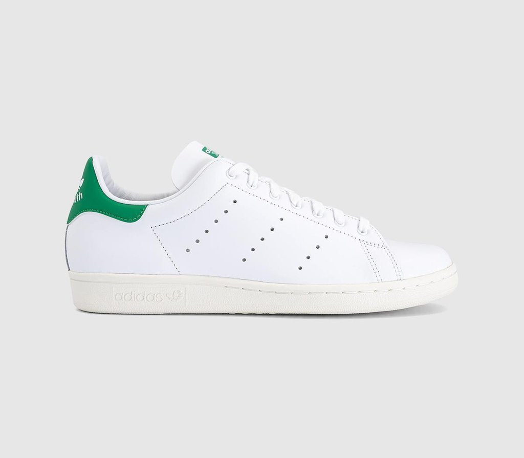 adidas Stan Smith 80S Trainers White White Green