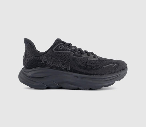 HOKA Clifton 10 Trainers Black Black F