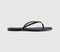 Womens Steve Madden Kustom Flip Flops Black