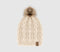 Accessories OFFICE Knitted Pom Pom Beanie Beige