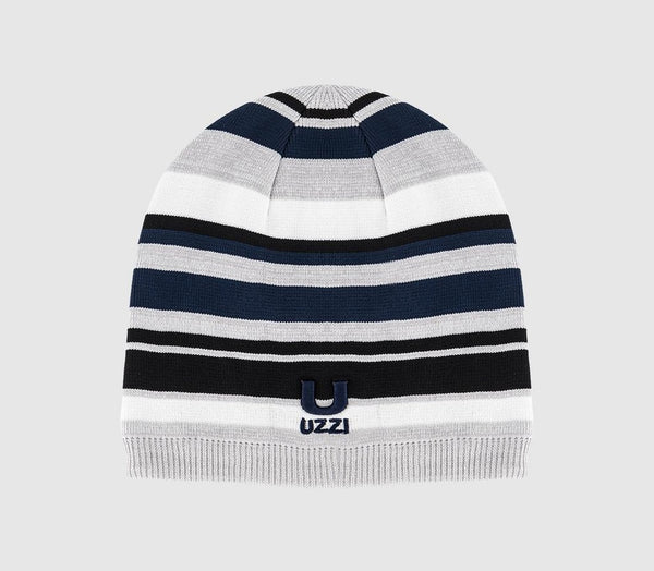 OFFICE Striped Skull Lined Beanie Multi