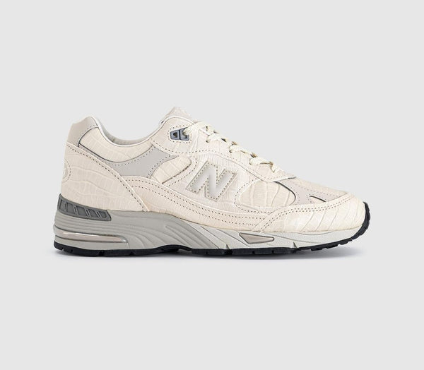 New Balance 991 Trainers Oyster Gray Pistachio Shell French Oak