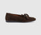 Womens Vagabond Shoemakers Hilary Tassel Ballet Pumps Coffee