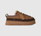 Womens UGG Heritage Lace Up Slippers Chestnut