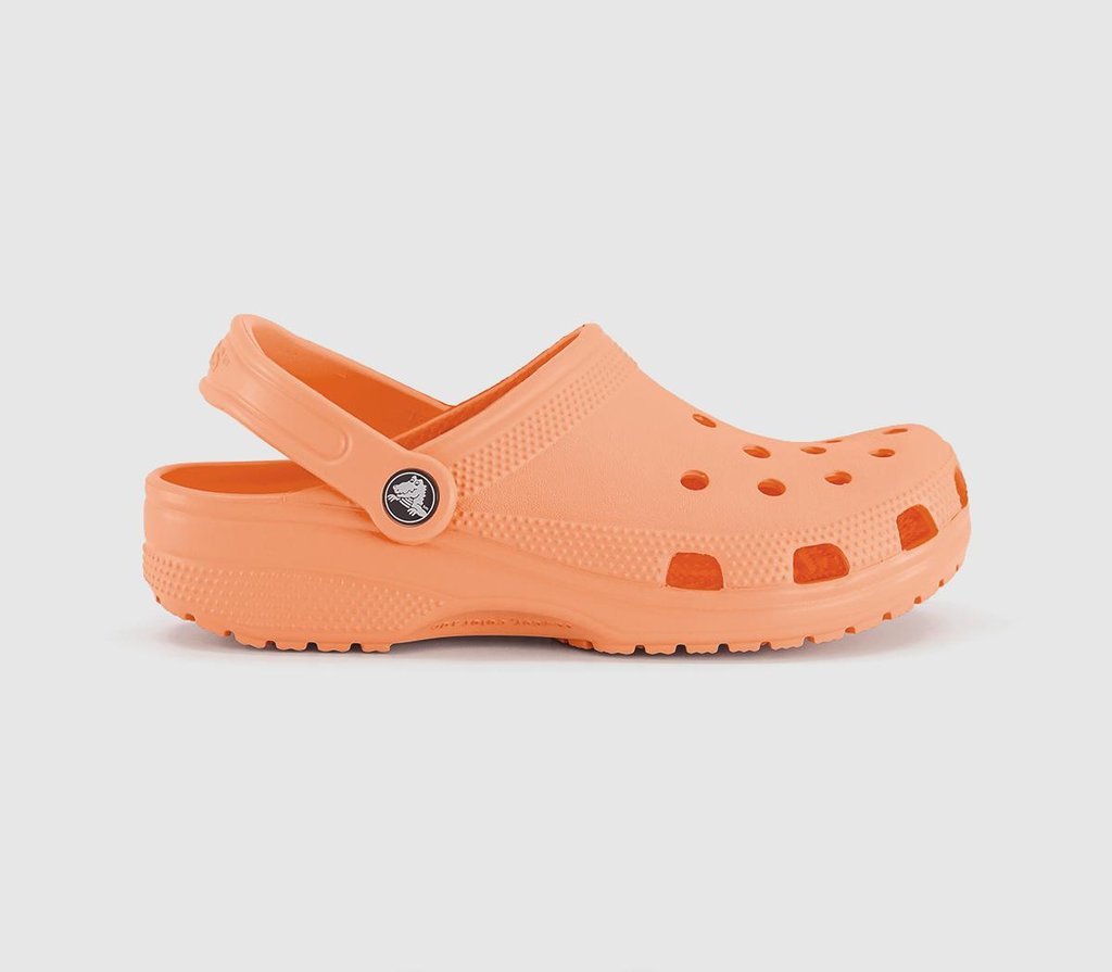 Womens Crocs Classic Clogs Electric Sunstone