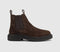 Mens OFFICE Bedford Chunky Chelsea Boots Brown Suede