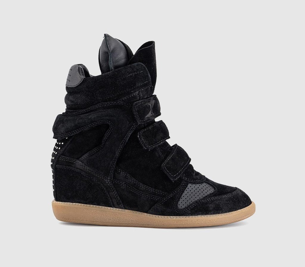 BRONX Jaeyy Wedge Trainers Black