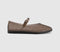 Womens Melissa Harper Mary Janes Clear Brown