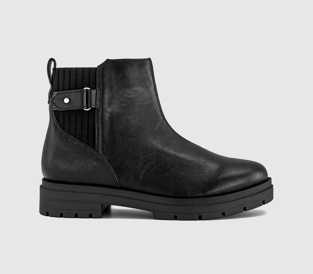 Womens TOMS Astrid Ankle Boots Black