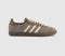 adidas Samba Og Trainers Blanch Brown Khaki Three Silver Pebble