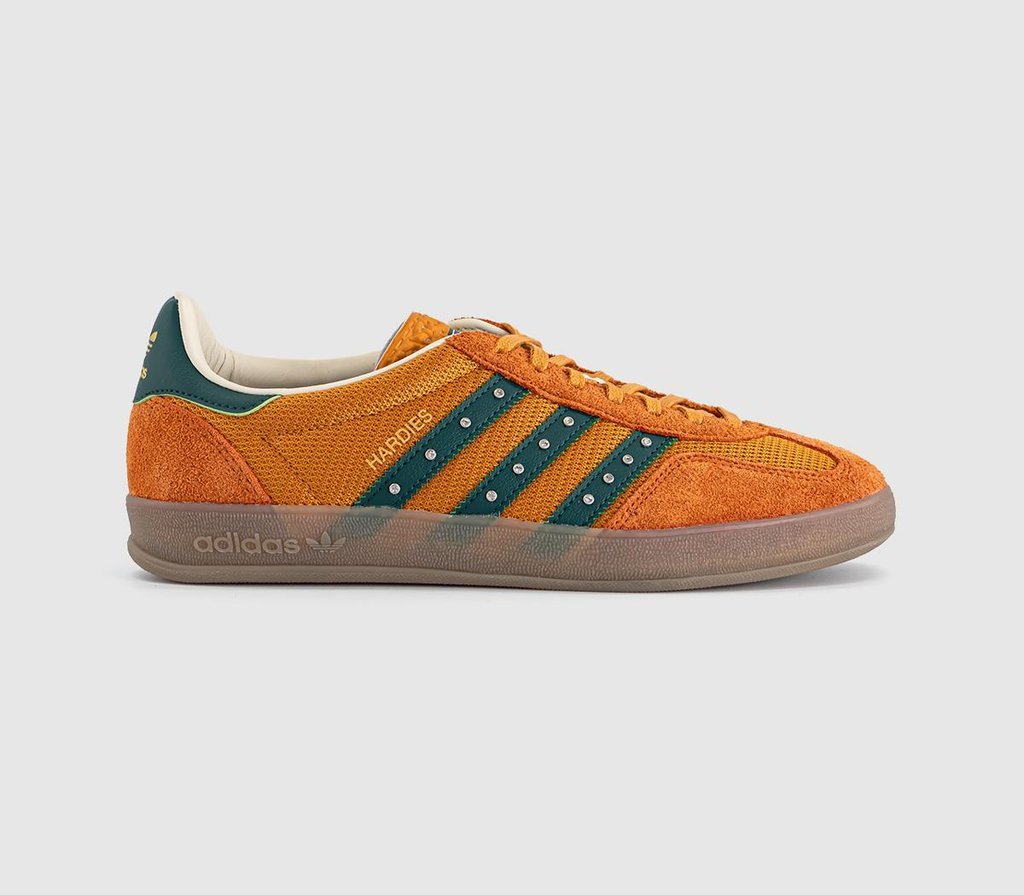 adidas x Hardies Gazelle 1 Trainers Rustic Orange Collegiate Green Gum