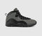 Jordan Air Jordan 10 Retro Trainers Charred Grey True Red Black