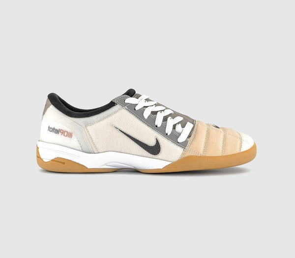 Nike T90 Trainers White Black Black Gum Light Brown